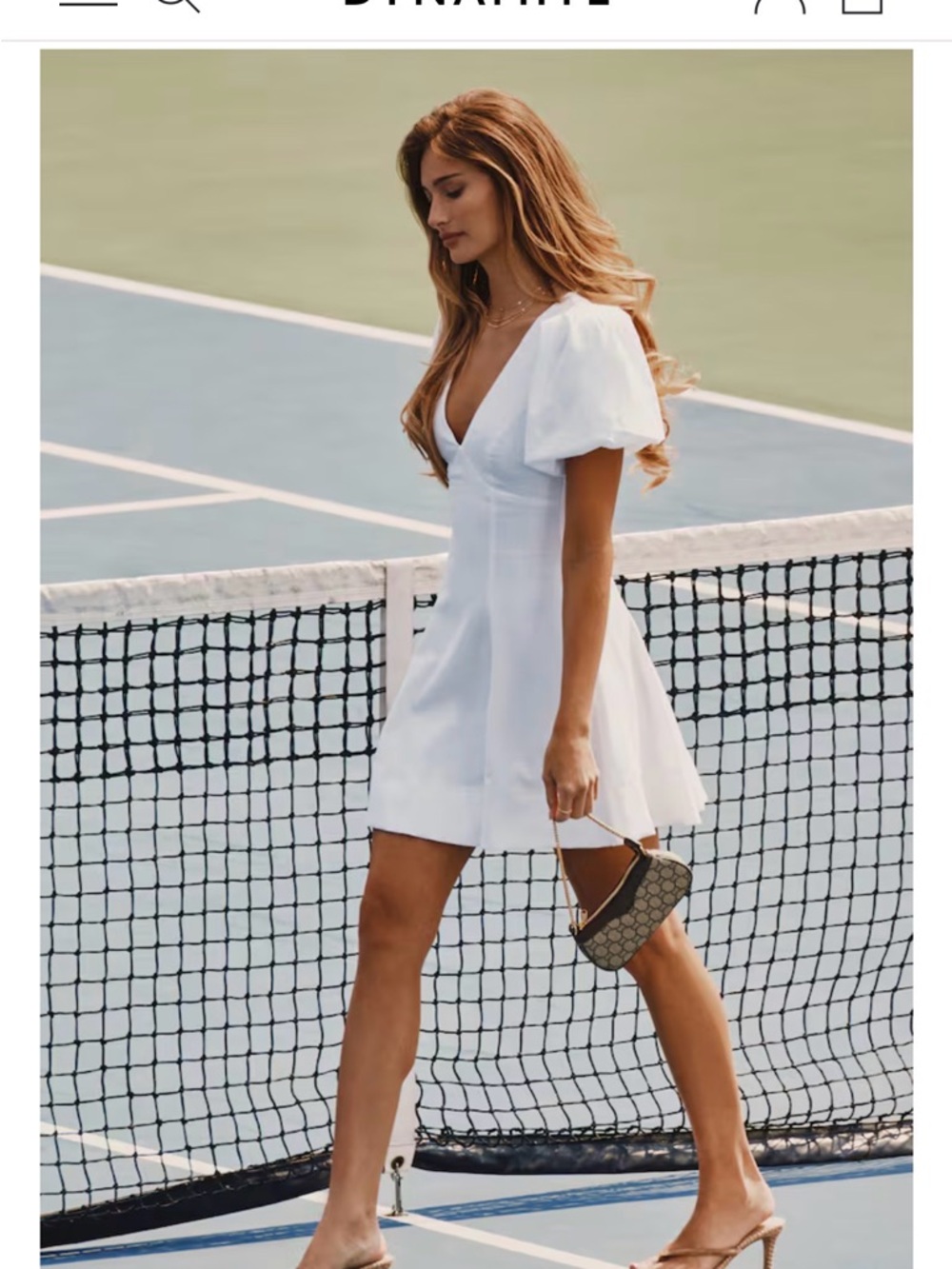 White Mini Dress